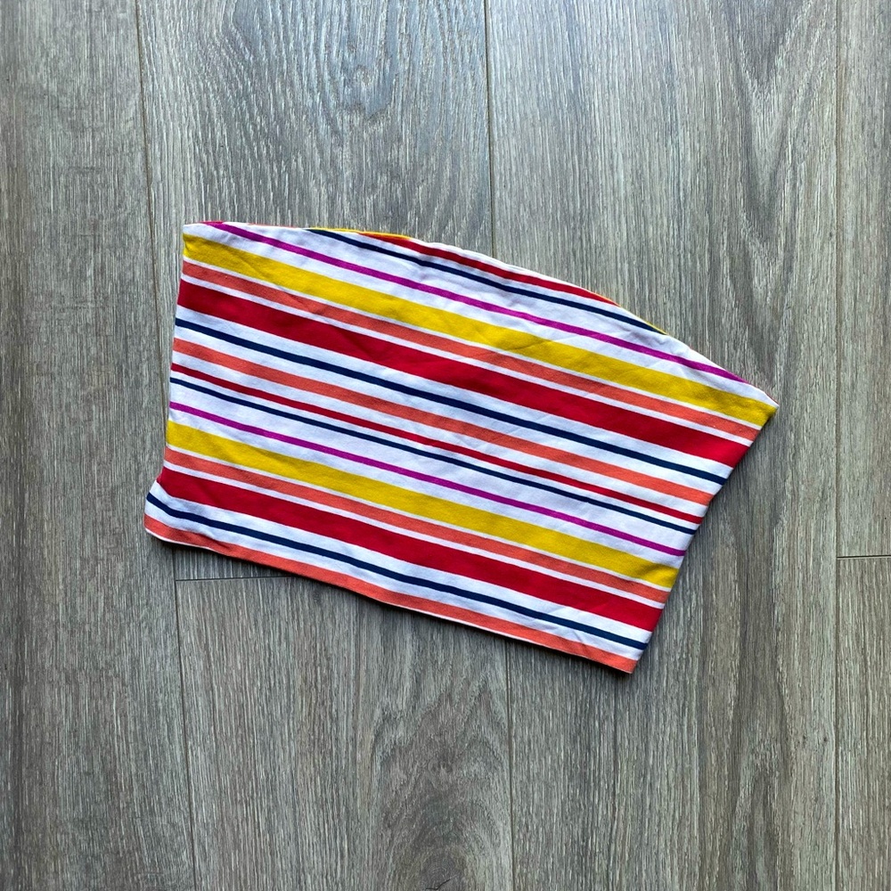 Forever 21 Striped Tube Top